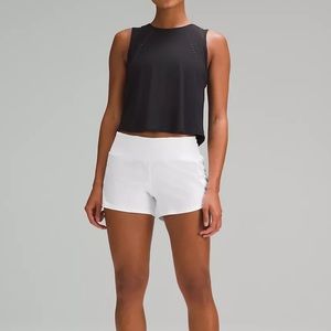Lululemon Speed Up Shorts High-Rise 4” in White